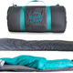 Illustration for article titled A Sleeping Bag With a Built-in Air Mattress, Pillow, and Sheets Makes Camping Easier